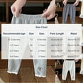 thumbnail image 3 of Toddlers Leggings Lace Trim Elastic Waisted Cotton Knit Stretch Long Pants for Baby Girls 6M-4T (1 Years, Gray), 3 of 6