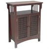 Millennium Double Door Floor Cabinet, Cocoa