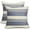 Blue, variant on Burgundy Grey Striped Pillow Covers 16x16 Set of 2 Boho Stripe Print Patterned Gray Cream Decorative Spring Summer Outdoor Pillowcases Modern Farmhouse Throw Cushion Case Couch Sofa Bed Decor