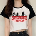 thumbnail image 4 of Stranger Things 4 Al Revés Hellfire Club Mujeres Estética Pareja Ropa Verano top Gráfica Camisetaspangjing, 4 of 4