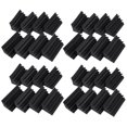 thumbnail image 1 of Paquete de 32 paneles de espuma acústica para estudio, aislamiento acústico, trampa de graves, color negro (32 unidades, negro), 1 of 7
