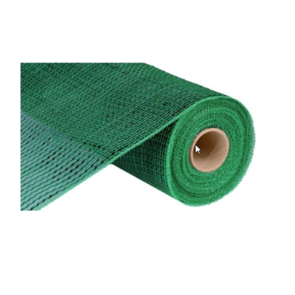 Craig Bachman Green Deco Poly Mesh Roll – Fabric Mesh Ribbon Wreaths, Holiday Decorations, and DIY Projects 10x10