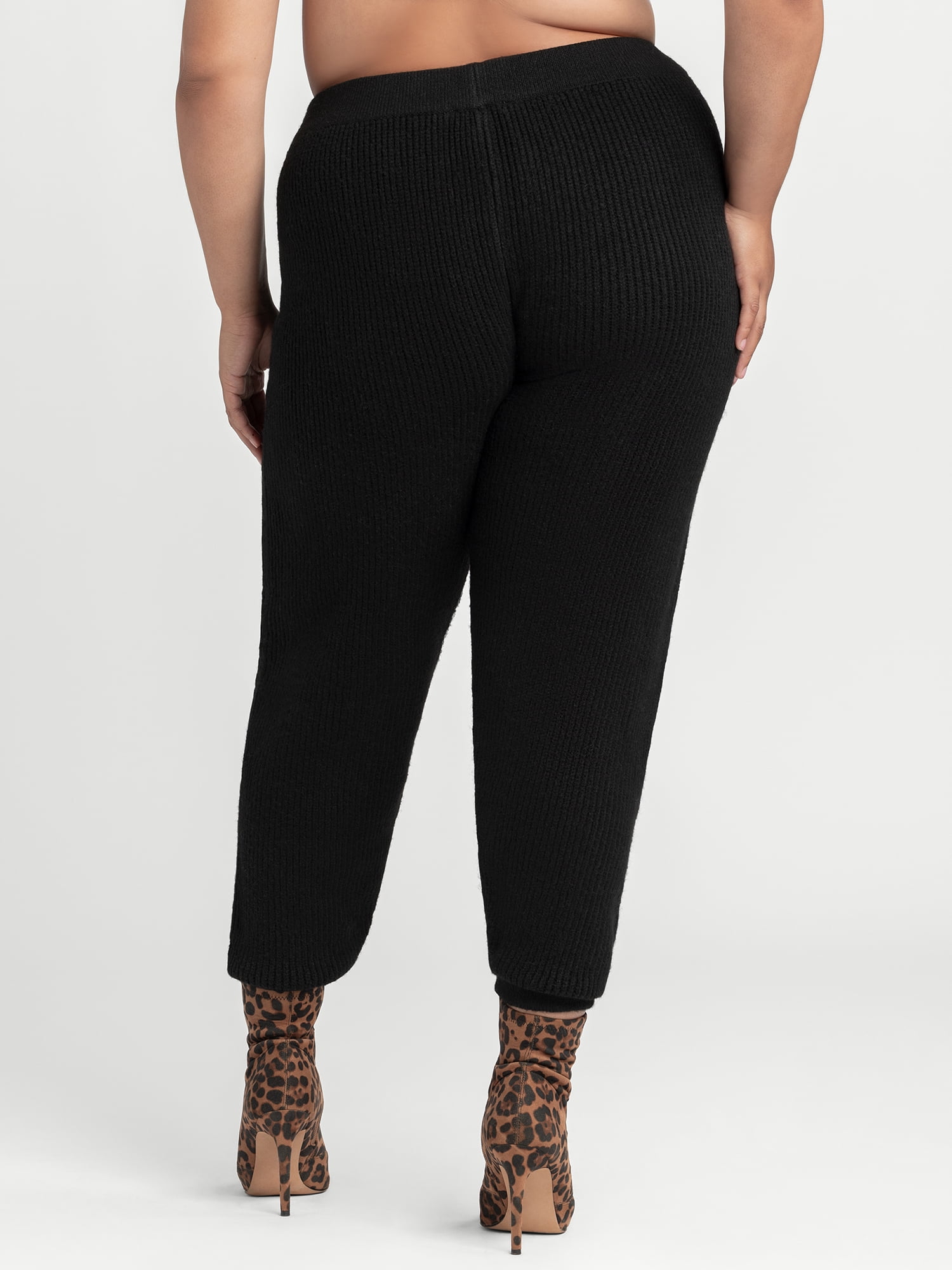 Jessica Simpson Women's Plus Baela Sweater Set Pant, Sizes 0X-4X