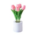 thumbnail image 1 of Inteprter Lámpara de ajustable para la decoración del hogar y la iluminación de la habitación Brillo ajustable Flor artificial decorativa Luz Type3 NO3, 1 of 6