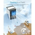 thumbnail image 2 of FIOGOHUMI 10000 BTU Portable Air Conditioner for 350 Square Feet with Remote Control, 2 of 9
