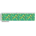 thumbnail image 2 of Ambesonne Autumn Fabric by the Yard Upholstery, Seasonal Fall of the Leaf, 2 Yards, Sea Green and Mustard, 2 of 4