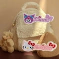 thumbnail image 4 of Sanrio Hello Kitty My Melody Cinnamoroll parches fusibles de dibujos animados en la ropa, parche bordado para ropa, accesorios Kawaii, 4 of 4