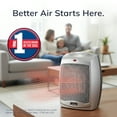 thumbnail image 3 of Lasko 9" 1500W Electric Ceramic Space Heater with Adjustable Thermostat, Silver, 754200, 3 of 13