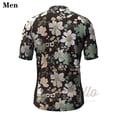 thumbnail image 3 of Sudadera de ciclismo con flores para hombre y mujer, camiseta de manga corta, maillot MTB, ropa de ciclismo, verano, novedad, 3 of 4