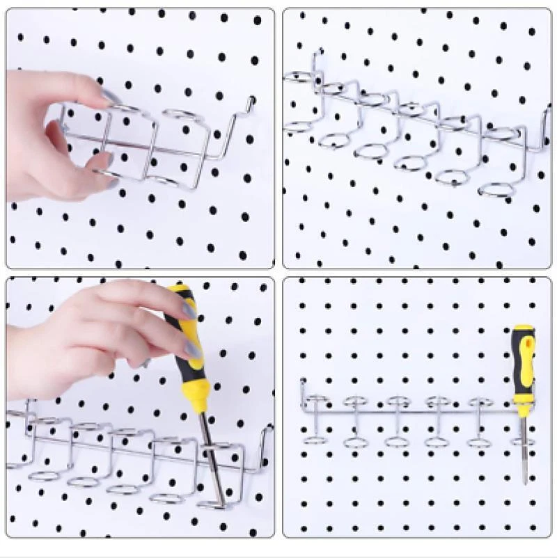 4 Pack Pegboard Hook Assortment Kit Storage Shop Garage Organizing Tools Hanger