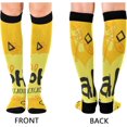 thumbnail image 2 of FREEAMG Colorful Flowers Compression Socks for Women and Men, 1 Pair, 2 of 7