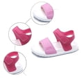 thumbnail image 5 of JAJAHO Girls Sandals Open Toe Summer Outdoor Child Sport Sandals Athletic Lightweight Hook And Loop Walking Shoes For Little/Big Kids Versatile Shoes, 5 of 9
