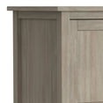 thumbnail image 2 of Gothic Grandeur Warm Shaker SOLID WOOD Wide Transitional TV Media Stand, 2 of 38