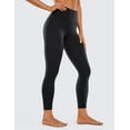 thumbnail image 2 of CRZ YOGA Womens Brushed Naked Feeling Workout Leggings 25 Inches High Waist, 2 of 8