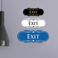 thumbnail image 3 of Designer EXIT Sign - Blue - Large, 3 of 6