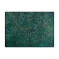 thumbnail image 3 of Blossom Branches 63''x48'' Plush Memory Foam Bath Mat, Soft, Absorbent, Non Slip, Durable, 3 of 7