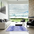 thumbnail image 7 of Ahgly Company Machine Washable Indoor Rectangle Transitional Pastel Blue Area Rugs, 8' x 12', 7 of 7