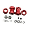 thumbnail image 4 of BELOVING Adaptateur Hexagonal Moyeu Verrouillable Kit de Conversion Léger 12mm pour 1:10 -03 -02 Rouge, 4 of 7