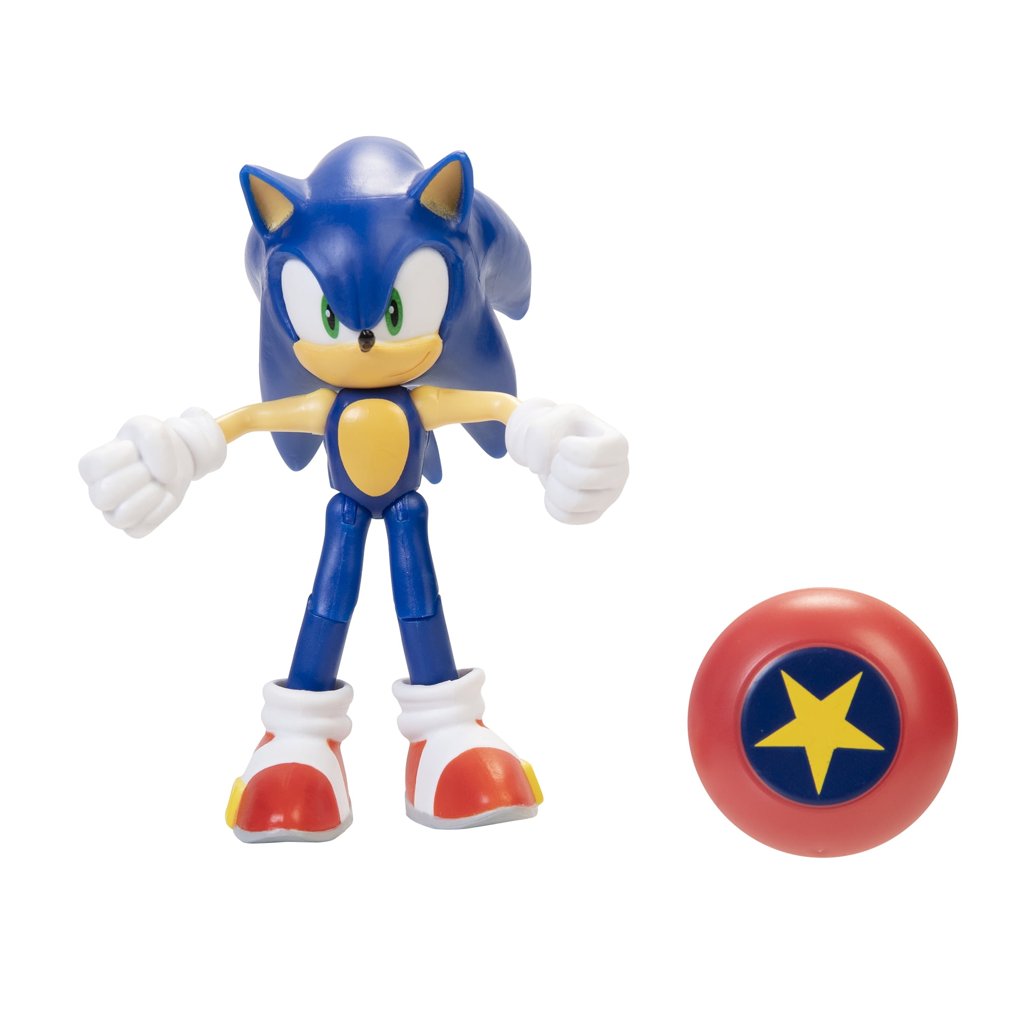 Sonic The Hedgehog Modern Star Spring Action Figure Set, 2 Pieces