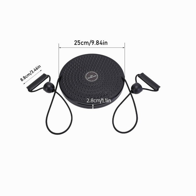 LEHOZIHEQ Disque de Taille Torsadé, Disque de Sport Réglable avec Poignées, pour Amincir les Bras, Hanches et Cuisses