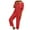 Red jumpsuits for Women, variant on safuny Women's Jumpsuit Jumpsuit for Lady Wife Daughter Girlfriend Fashion Full Length Trousers V-Neck Long Sleeve Pocket Belt Button Comfy Lounge Casual Solid Color Black L