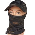 thumbnail image 3 of Pañuelo Deportivo Bufanda de ciclismo al aire libre Bandana Camuflaje Cuello Polaina Cubierta Máscara (Negro), 3 of 6