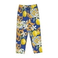 thumbnail image 4 of Daiia Sicilian Style Women's Sleep Pant with Pockets and Drawstring,Pajama Pants-XX-Large, 4 of 9