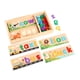 thumbnail image 3 of Juguetes de aprendizaje de hechizos de madera Bloques de construcción de desarrollo temprano educativo Interactivos para 2 3 4 5 años para niños para, 3 of 9