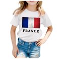 thumbnail image 3 of TZEWGL Chemise Décontractée à Manches Courtes Col Rond pour Enfants Taille 11-12T, 3 of 5