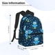 thumbnail image 2 of Easygdp Blue Owl Mochila Casual para Portátil, Mochila para Escuela, Viajes, Negocios, 2 of 6