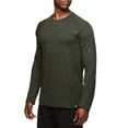 thumbnail image 3 of Reebok Men's and Big Men's Active Long Sleeve Warm-Up Training Crew, up to Size 3XL, 3 of 4