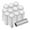 Silver, variant on Miangastore Aglet Repair Kit Zinc Alloy 12Pcs 0.8In