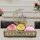 thumbnail image 3 of Soporte de exhibición de postre andeja de vajilla Eid Mubarak de para decoración BLESIY Bandeja de madera de Ramadán, 3 of 7
