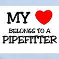 thumbnail image 2 of CafePress - My Heart Belongs To A PIPEFITTER Infant Bodysuit - Baby Light Bodysuit, Size Newborn - 24 Months, 2 of 4