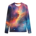thumbnail image 1 of Lovzfmll Haut à Manches Longues avec Graphique d'Exploration Spatiale pour Enfant, T-Shirt Décontracté à Col Rond pour Garçons et Filles pour Petites Filles 5 Ans, 1 of 4