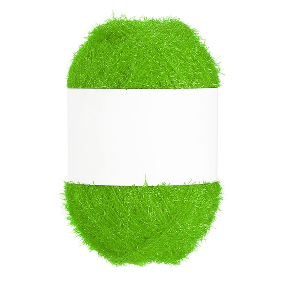 218 Yard Scrubbie Yarn, Sparkle Yarn Polyester Scrubbie Sparkle Glass for Dishcloths Crocheting Knitting DIY Crafts Blanket Rug Sweater Scarf Hat, Emerald green