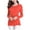 Orange, variant on MDUKONU Women's Basic Long Sleeve T Shirts, Crewneck Slim Fit Spandex Tops, Plain Layer Underscrub Tees L