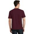 thumbnail image 2 of Port & Co Adult Male Men Plain Short Sleeves T-Shirt Athletic Mar 4X-Large, 2 of 6