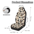 thumbnail image 6 of POLERO Polyester Automotive Seat Protectors for Interior Accessories, Interior Decor Elastic Car Seat Covers, Cow Print Pattern, 6 of 11