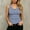 *Blue, variant on ClodeEU Women's V Neck Sleeveless Striped Tank Top,Fitted Ribbed Knit Basic Slim Fit Camisole Beige,Women's Plus L