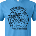 thumbnail image 4 of Inktastic Summer Vacation Mode Delray Beach Florida T-Shirt, 4 of 5
