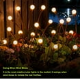 thumbnail image 2 of Rirool 2-Pack Solar Firefly Lights – 20 LED Outdoor Garden Decor, Waterproof, Wind-Powered, Multicolor & Warm White, Romantic Patio Lighting, 2 of 8