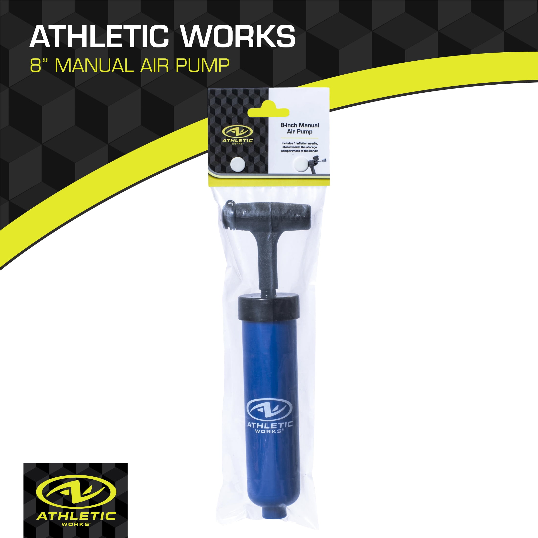 Athletic Works 8 in. Manual Air Pump