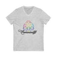 thumbnail image 2 of Autism Awareness T-Shirt Ausome Community Women's V-Neck Tee, 2 of 10