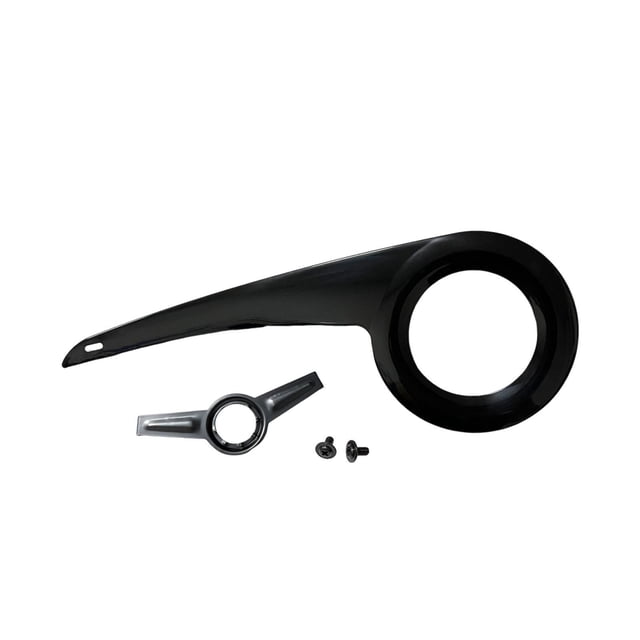 S SERENABLE Bike Chain Cover Lightweight Cycling Accessories Dustproof Repair Guard Case Black