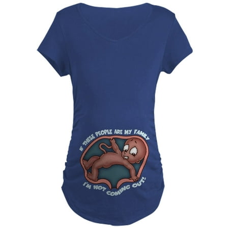 

CafePress - Familiaphobia DS DKT Maternity T Shirt - Maternity Dark T-Shirt