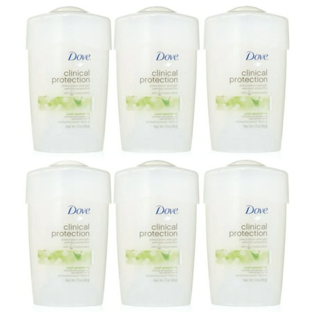 6 Pack Dove Clinical Protection Anti-Perspirant Deodorant Cool Essentials 1.70oz