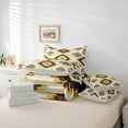 thumbnail image 6 of Homewish Hippie Aztec Bedding Comforter Set 7 Pieces for Female Men Women,Exotic Style Full Bedding Set Lightweight,Abstract Bohemian Geometric Fitted Sheet Flat Sheet,Lightweight Room Decor, 6 of 8
