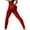 Red, variant on Ramiter Leggings for Women Leggings with Pockets for Women Tummy Control Workout High Waisted Athletic Soft Gym Yoga Ankle Pants S,Black