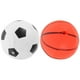 thumbnail image 4 of 2 piezas de pelota inflables palmaditas de baloncesto y fútbol niños que acolchan a los niños de juguete, 4 of 4